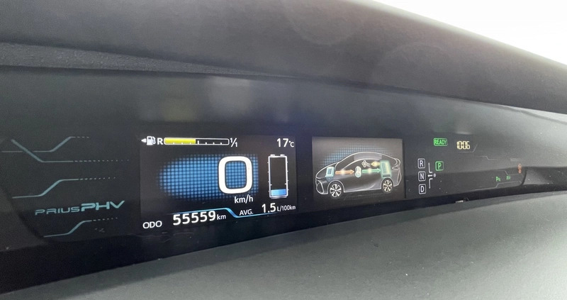 Toyota Prius cena 94800 przebieg: 55559, rok produkcji 2017 z Kolonowskie małe 154